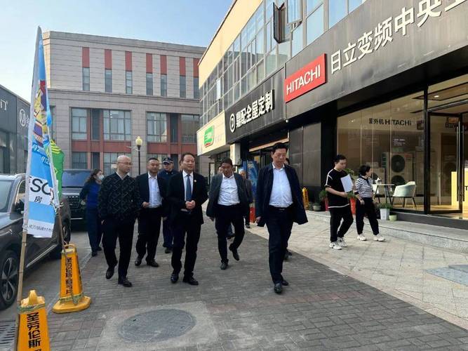 荆门市掇刀区副区长赵玉华一行到访人民万福国际商贸城消防检查